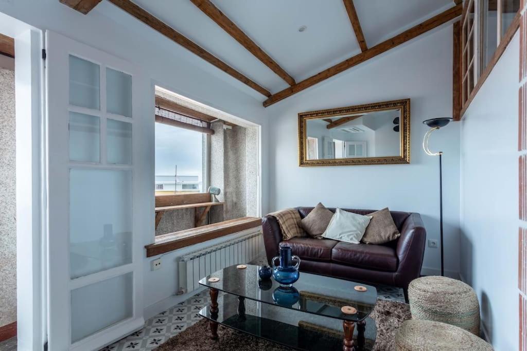 Atico Con Terraza Y Vistas Al Mar. Daire A Coruña Dış mekan fotoğraf
